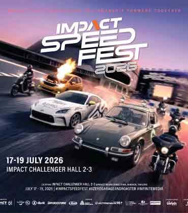 IMPACT Speed Fest 2026: Bangkok's Ultimate Automotive Lifestyle Festival Hits IMPACT Challenger Hall 2-3 on July 17-19, 2026